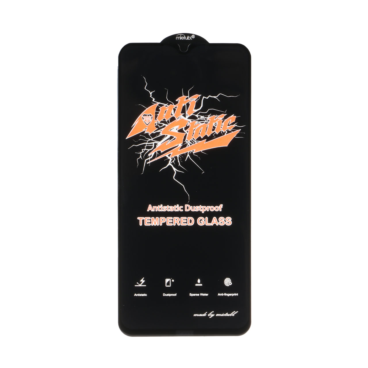 محافظ صفحه نمایش شیشه ای Samsung Galaxy A20s - Full Cover Anti Static Mietubl (بدون پک) - مشکی